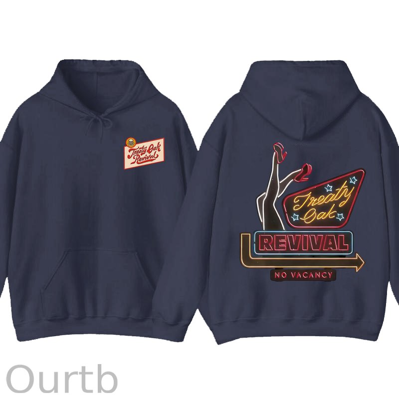 Treaty Oak Revival 100% Cotton Hooded Sweatshirt