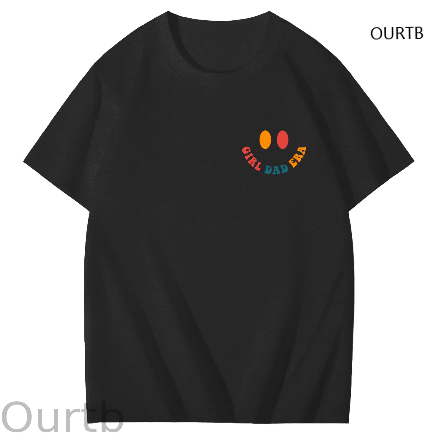 TS Fans In My Girl Dad Era Funny Art Pattern Print T-Shirt