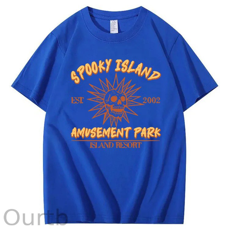 Spooky Island Halloween 100% Cotton T-Shirt