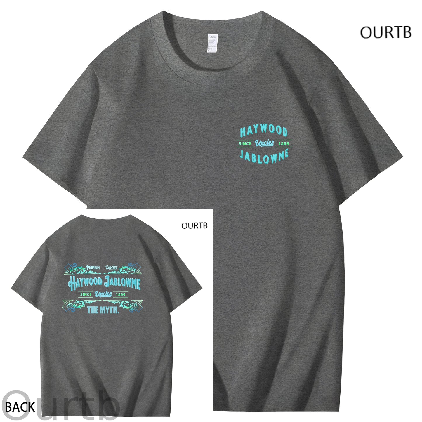 Premium Uncles Haywood Jablowme Since 1869 Uncles The Math Funny Adult Art Pattern Print T-Shirt