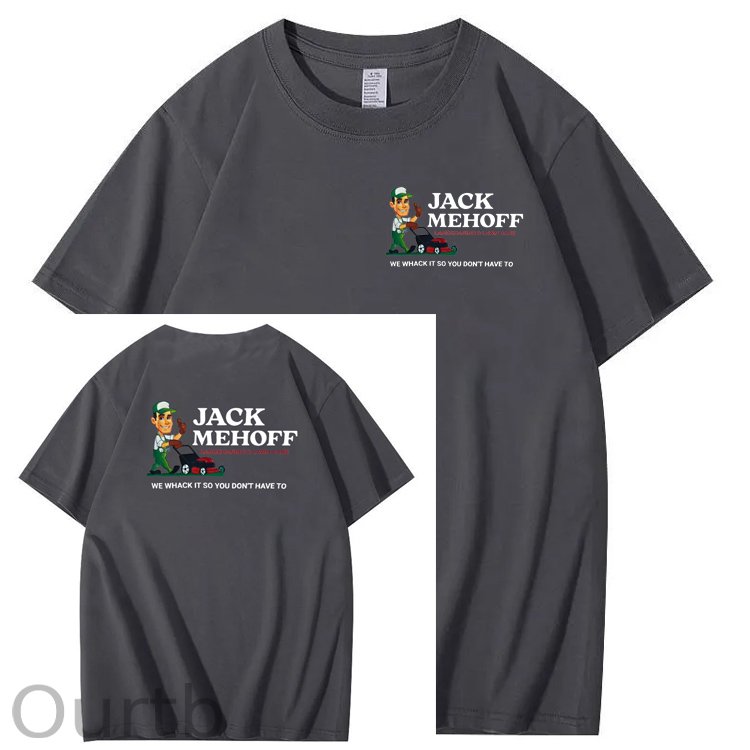 We Whack It So You Don't Have To Pattern Print 100%Cotton T-Shirt