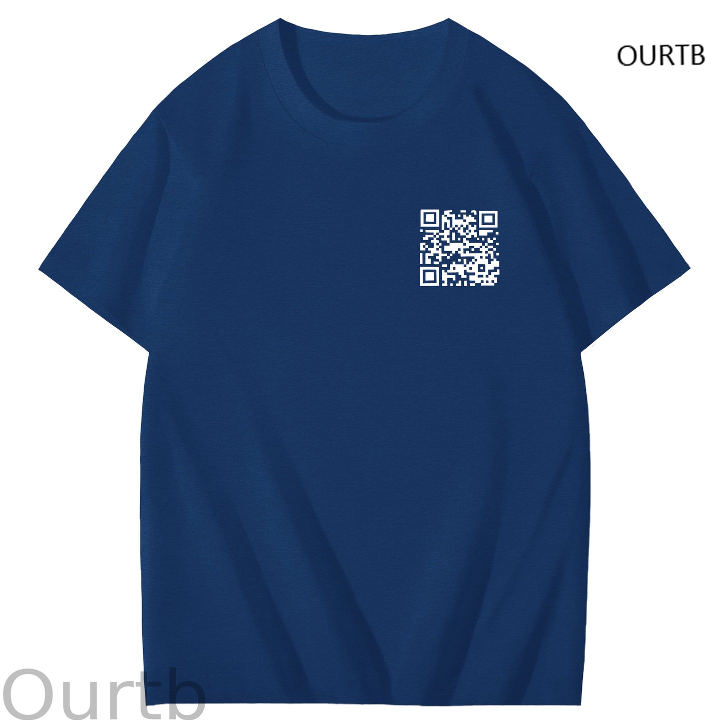 QR Code Funny Adoult Art Pattern Print T-Shirt