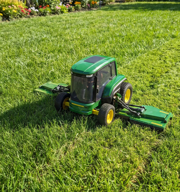 Mini Tractor-Style Robotic Mower