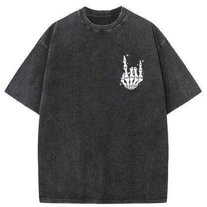 Just A Dad Who Always Came Back With The Milk Washed T-Shirt