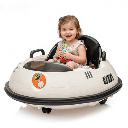 🚗 UFO Remote-Controlled Electric Bumper Car for Kids