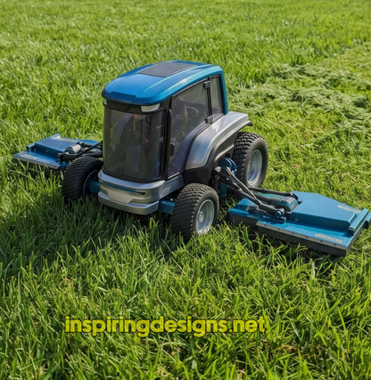 Mini Tractor-Style Robotic Mower