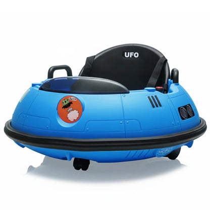 🚗 UFO Remote-Controlled Electric Bumper Car for Kids
