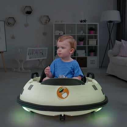 🚗 UFO Remote-Controlled Electric Bumper Car for Kids