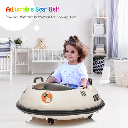 🚗 UFO Remote-Controlled Electric Bumper Car for Kids