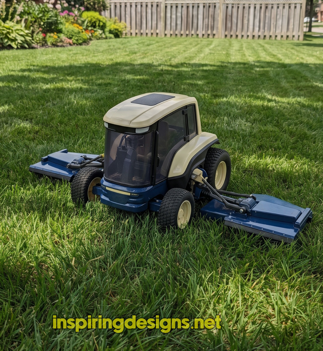 Mini Tractor-Style Robotic Mower