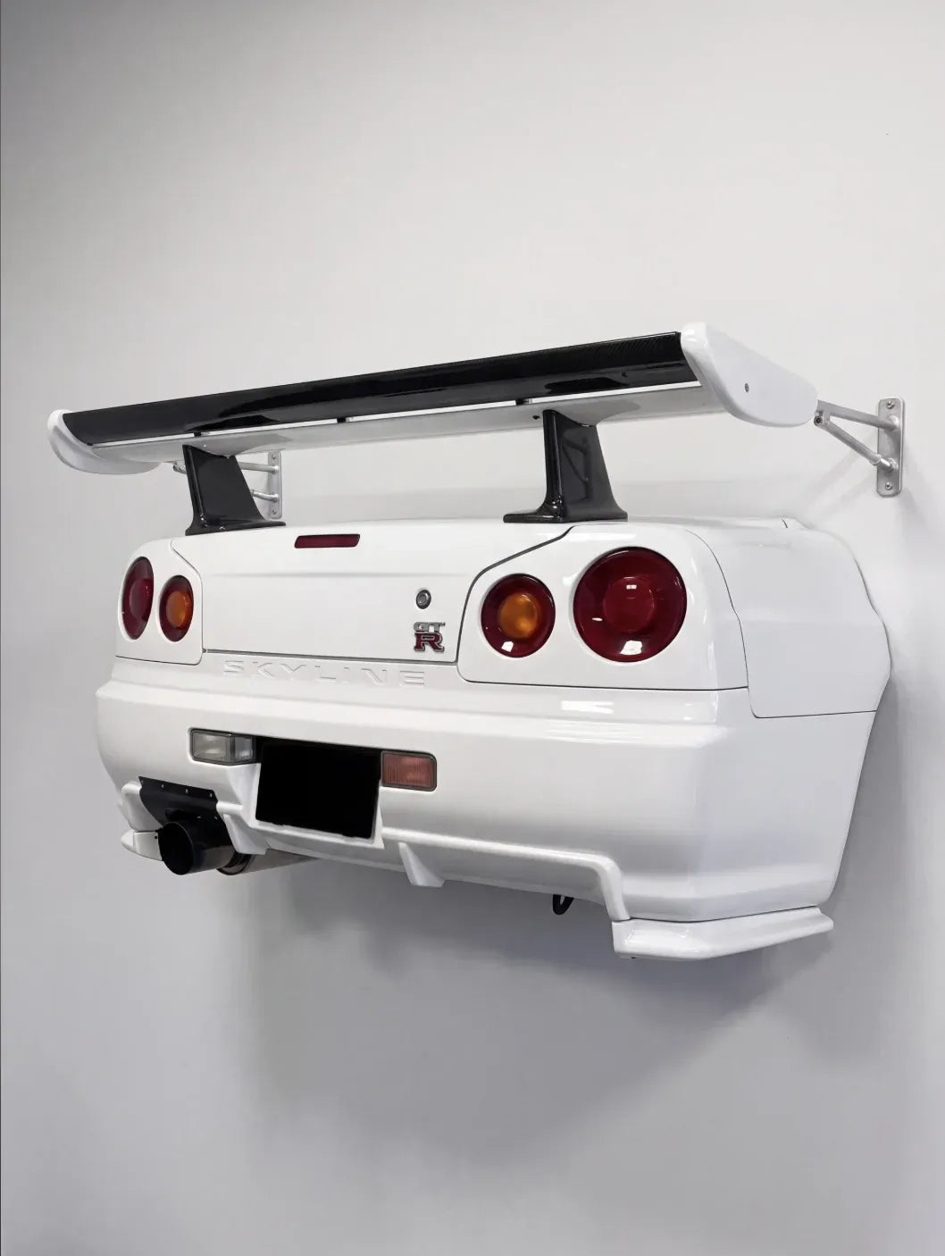 Wall-Mounted Car Display Rack