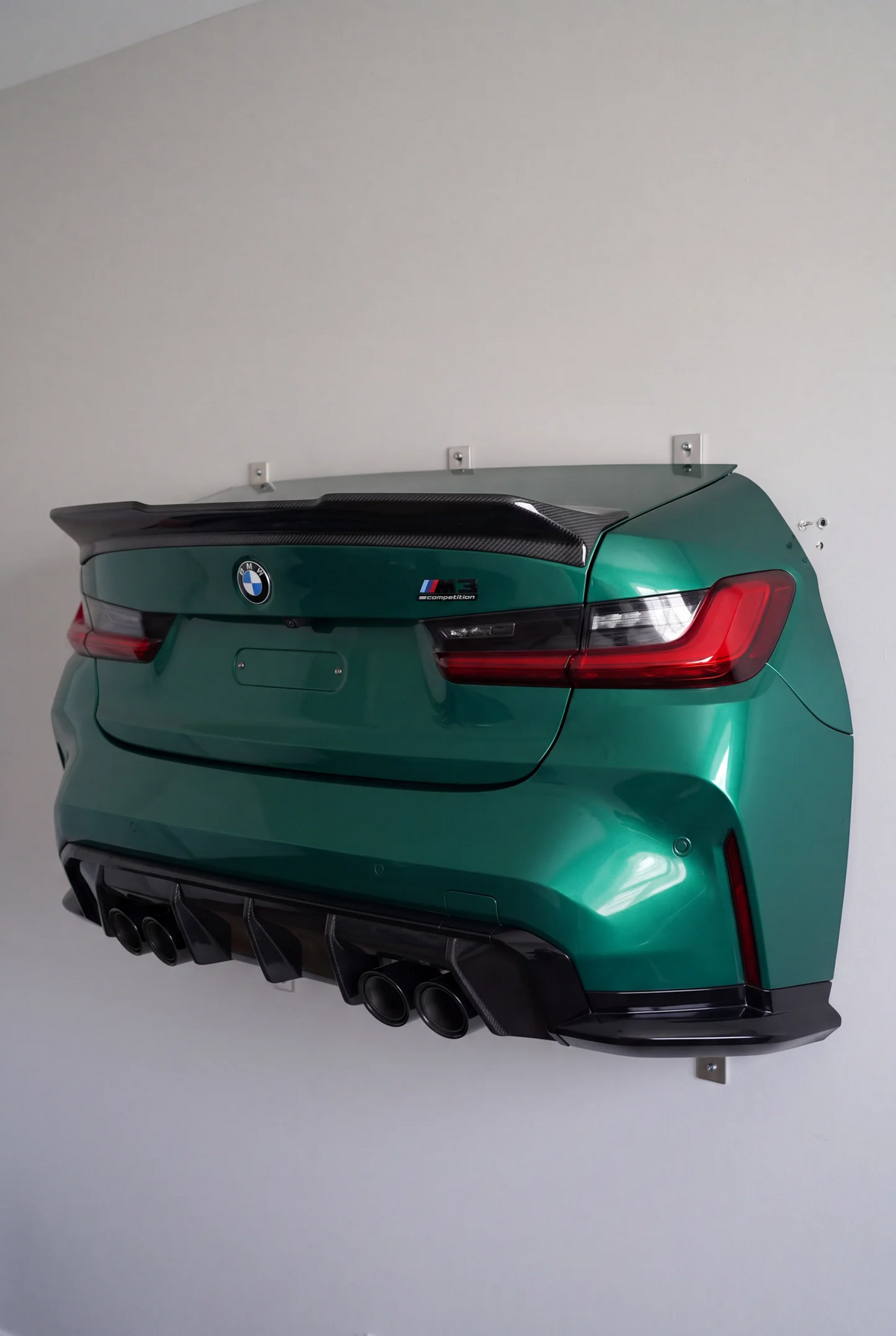 Wall-Mounted Car Display Rack