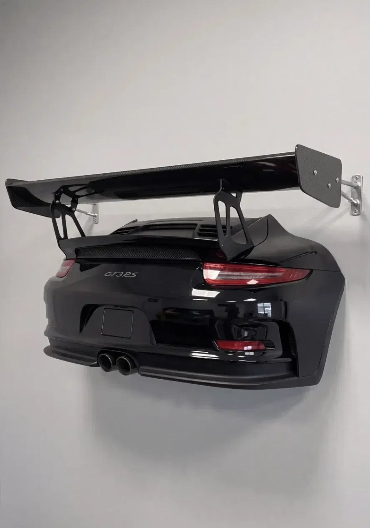 Wall-Mounted Car Display Rack