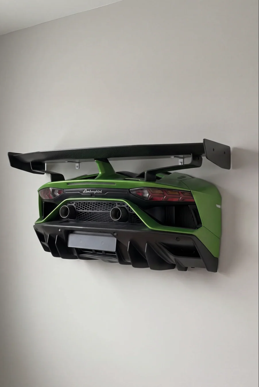 Wall-Mounted Car Display Rack