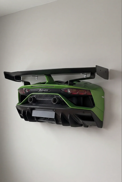 Wall-Mounted Car Display Rack