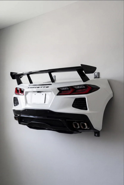 Wall-Mounted Car Display Rack