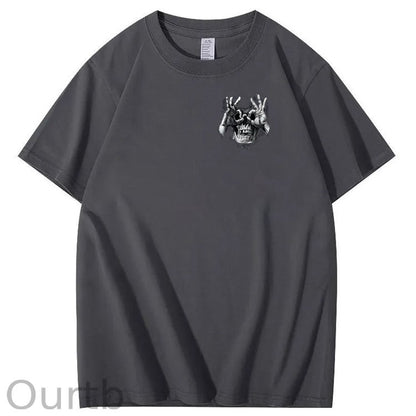The Blacksheep Of  The Family Pattern Print 100%Cotton T-Shirt
