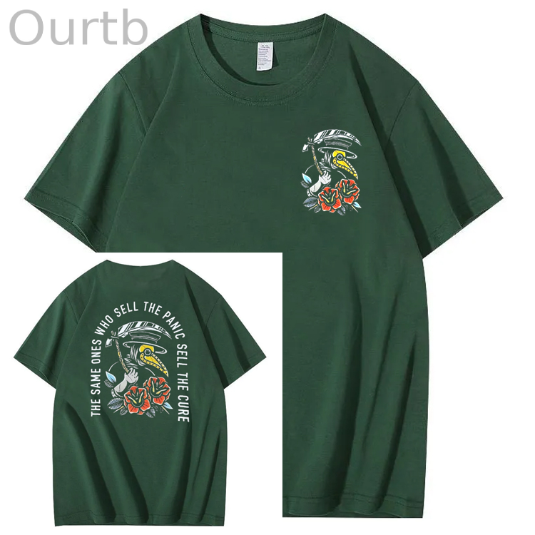 The Same Ones Who Sell The Panic Sell The Cure Tee