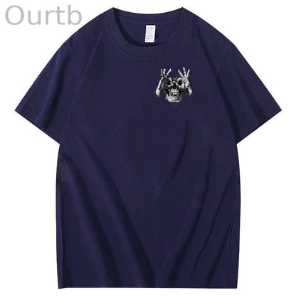 The Blacksheep Of  The Family Pattern Print 100%Cotton T-Shirt