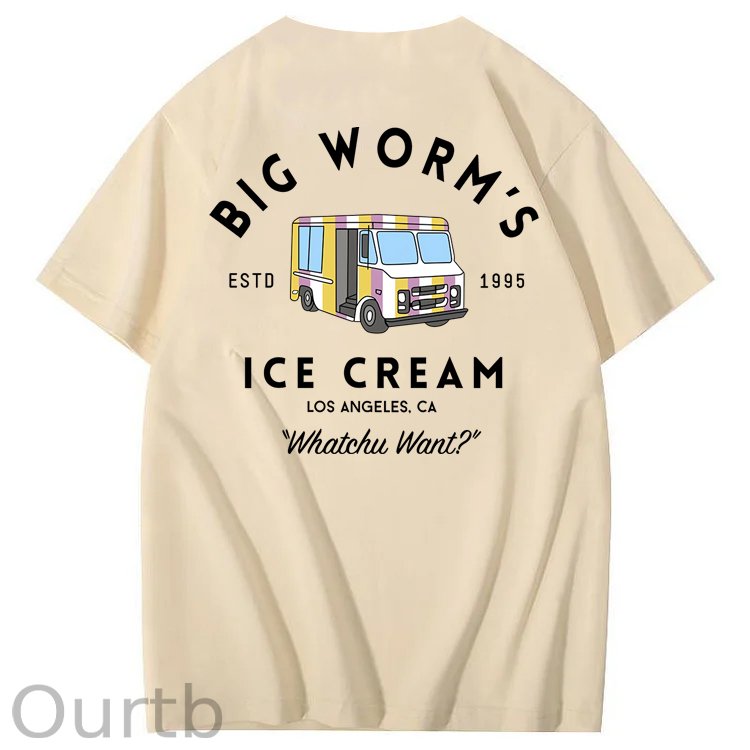 Ice Cream 100% Cotton T-Shirt