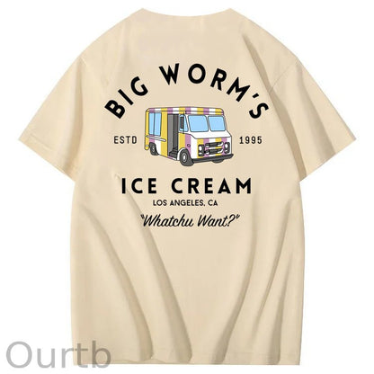 Ice Cream 100% Cotton T-Shirt