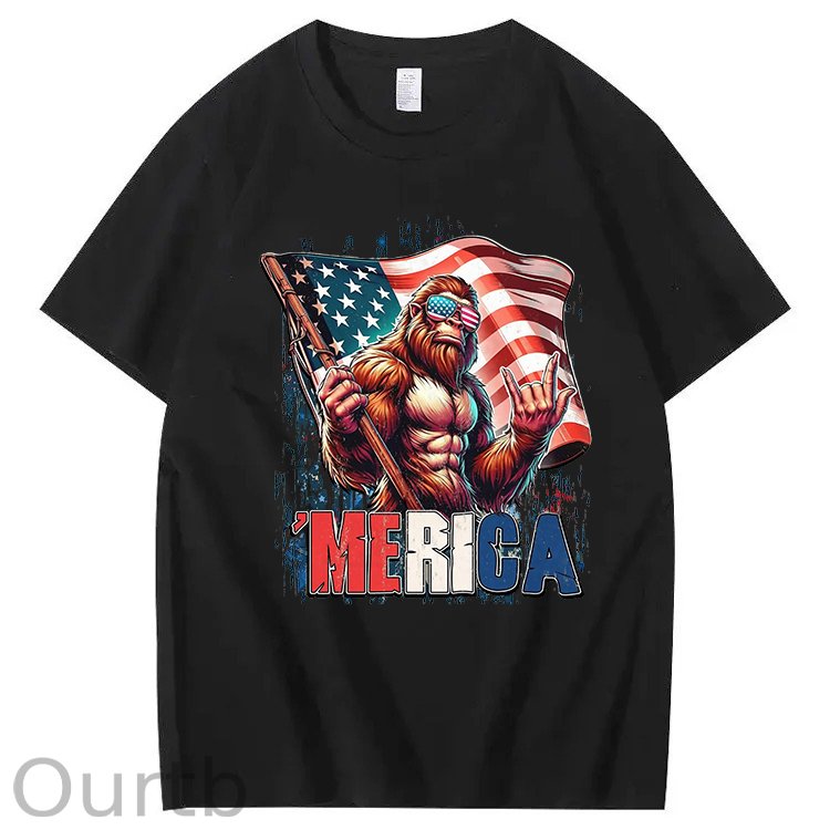 Merica Bigfoot T-Shirt