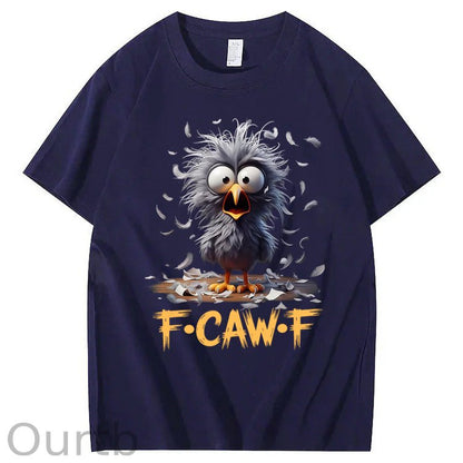 Cartoon Humor T-Shirt F caw F