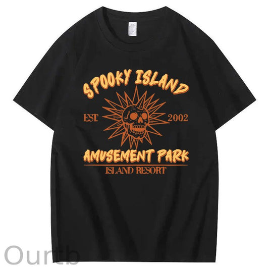 Spooky Island Halloween 100% Cotton T-Shirt