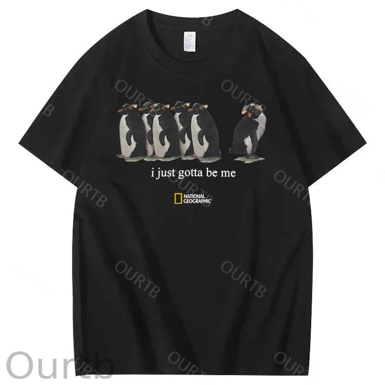 I Just Gotta Be Me Penguin 100% Cotton T-Shirt