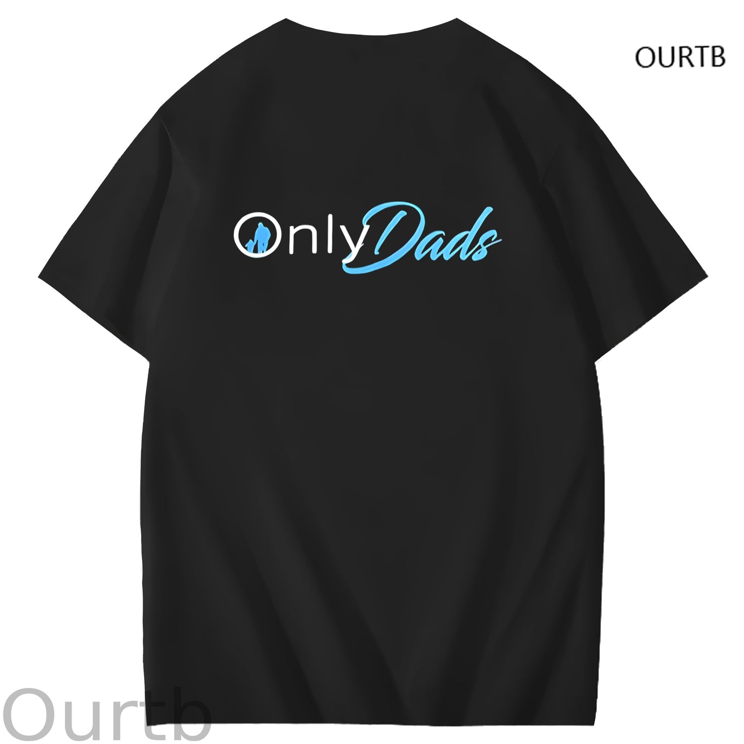 Only Dads Art Pattern Print T-Shirt