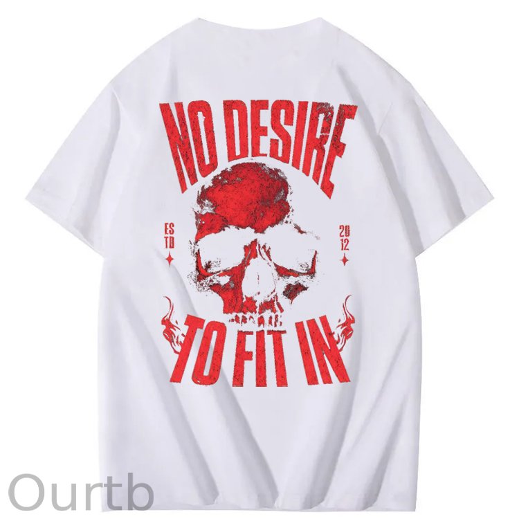 No Desire To Fit In 100% Cotton T-Shirt