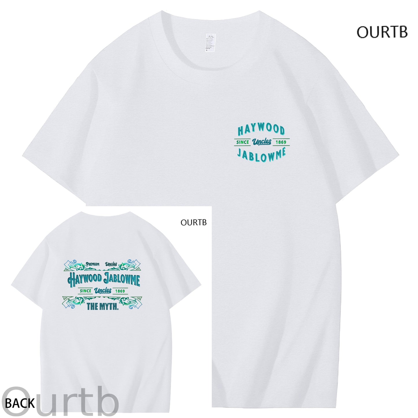 Premium Uncles Haywood Jablowme Since 1869 Uncles The Math Funny Adult Art Pattern Print T-Shirt