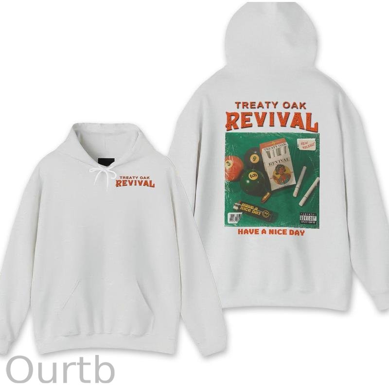Treaty Oak Revival 100% Cotton Hooded Sweatshirt