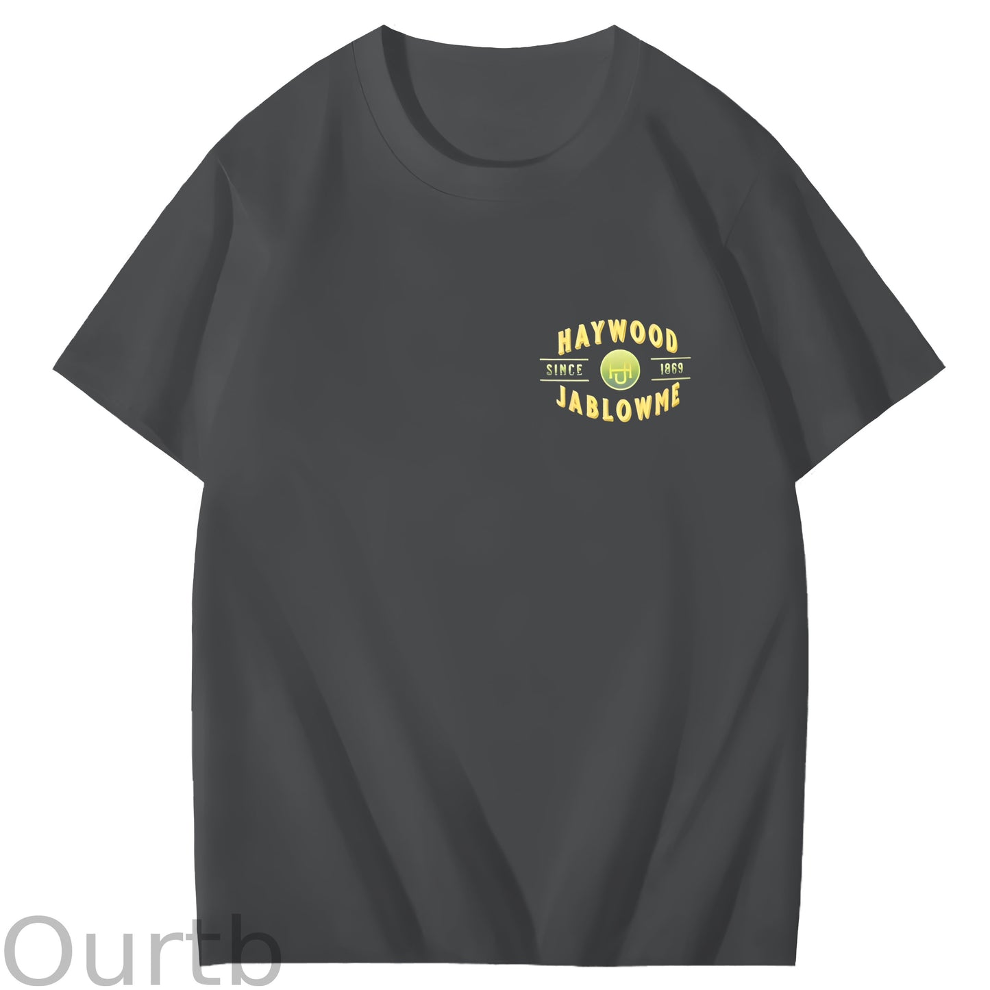 Haywood Since 1869 Jablowme Timber Co Art Pattern Print T-Shirt