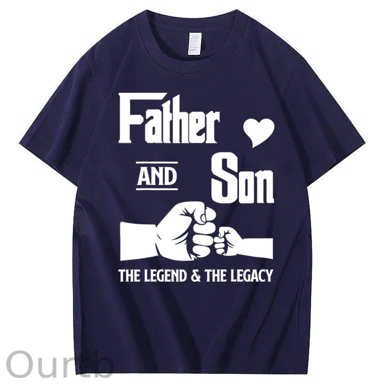 Father and Son 100% Cotton T-Shirt