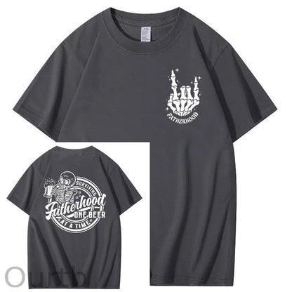 Surviving Fatherhood One Beer At A Time T-Shirt