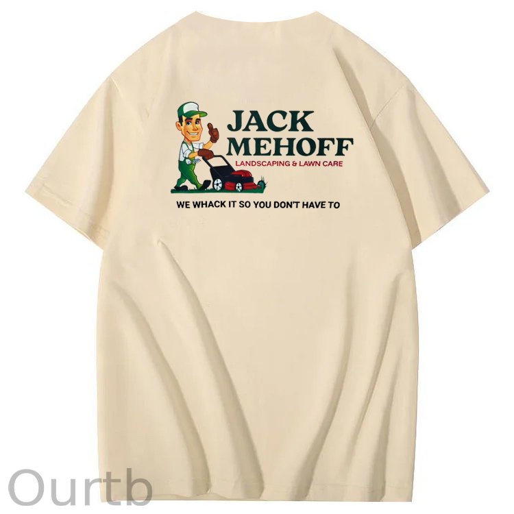 We Whack It So You Don't Have To  Pattern  Print 100%Cotton T-Shirt