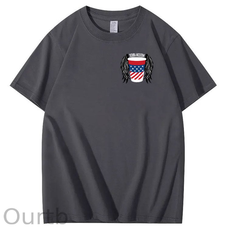 Put A Boot In Your Ass Pattern 100&Cotton Print T-Shirt