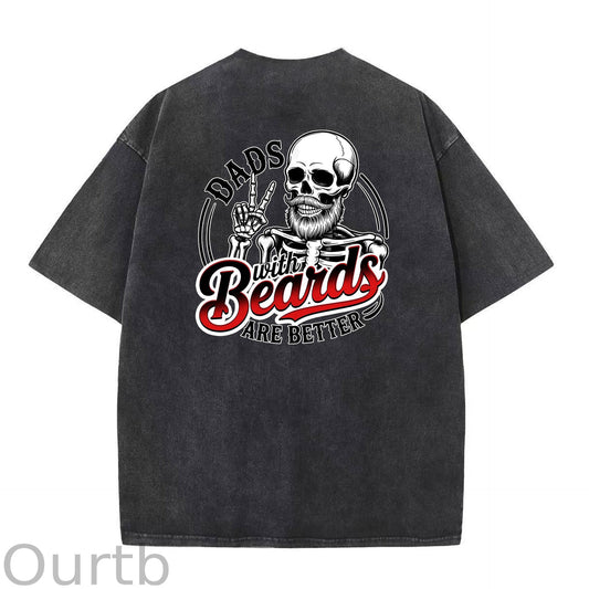 Dads With Beards Are Better Washed T-Shirt