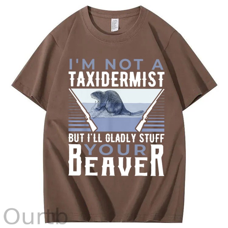 Taxidermist Hunter 100% Cotton T-Shirt