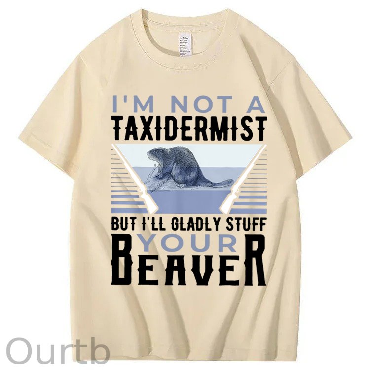 Taxidermist Hunter 100% Cotton T-Shirt