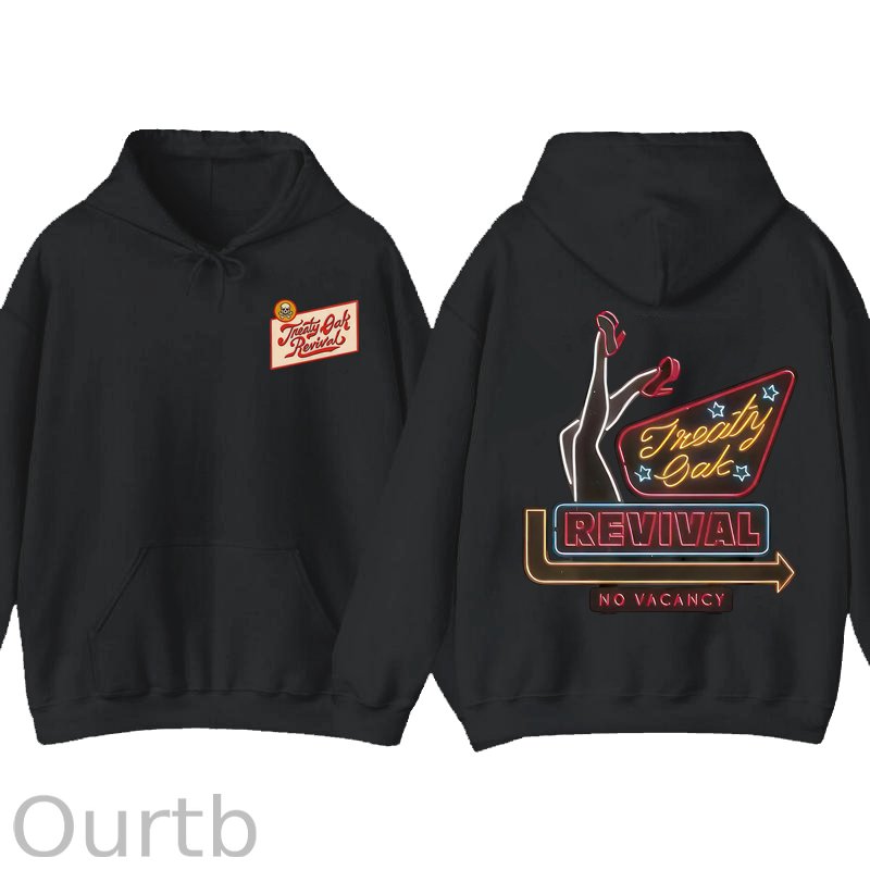 Treaty Oak Revival 100% Cotton Hooded Sweatshirt