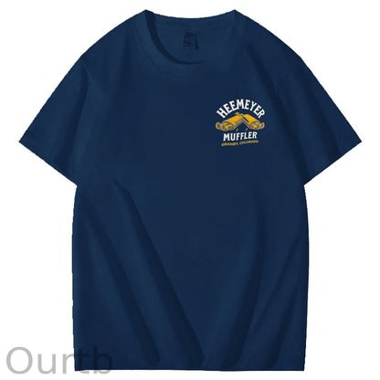 Heemeyer Muffler Granby Colorado Art Pattern Print T-Shirt