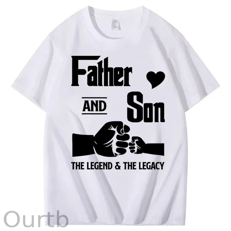 Father and Son 100% Cotton T-Shirt
