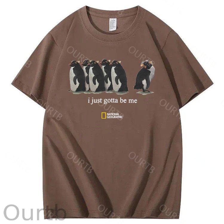 I Just Gotta Be Me Penguin 100% Cotton T-Shirt