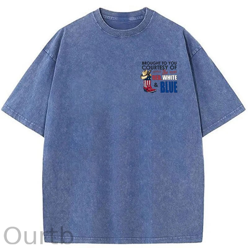 We'll Put A Boot In Your Ass Washed T-Shirt