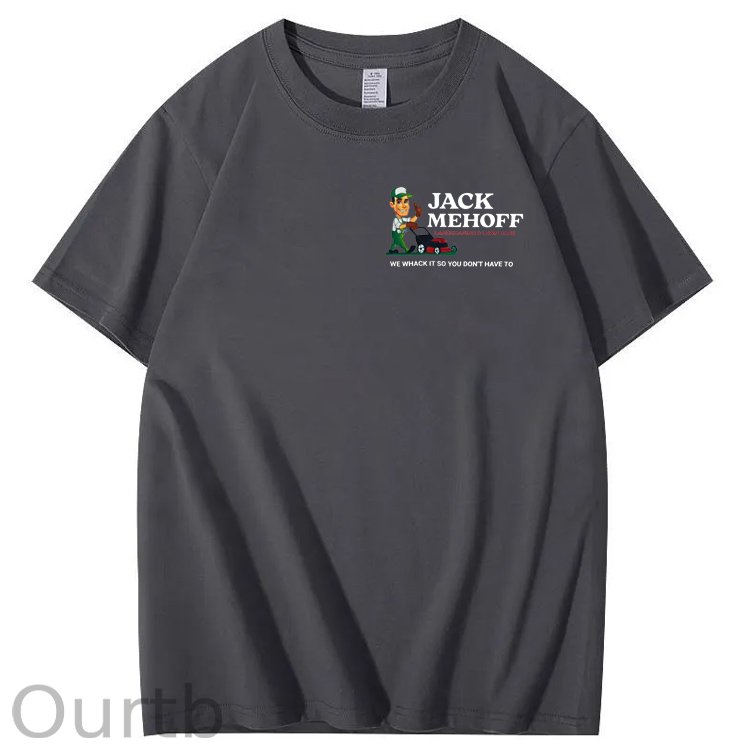 We Whack It So You Don't Have To  Pattern  Print 100%Cotton T-Shirt