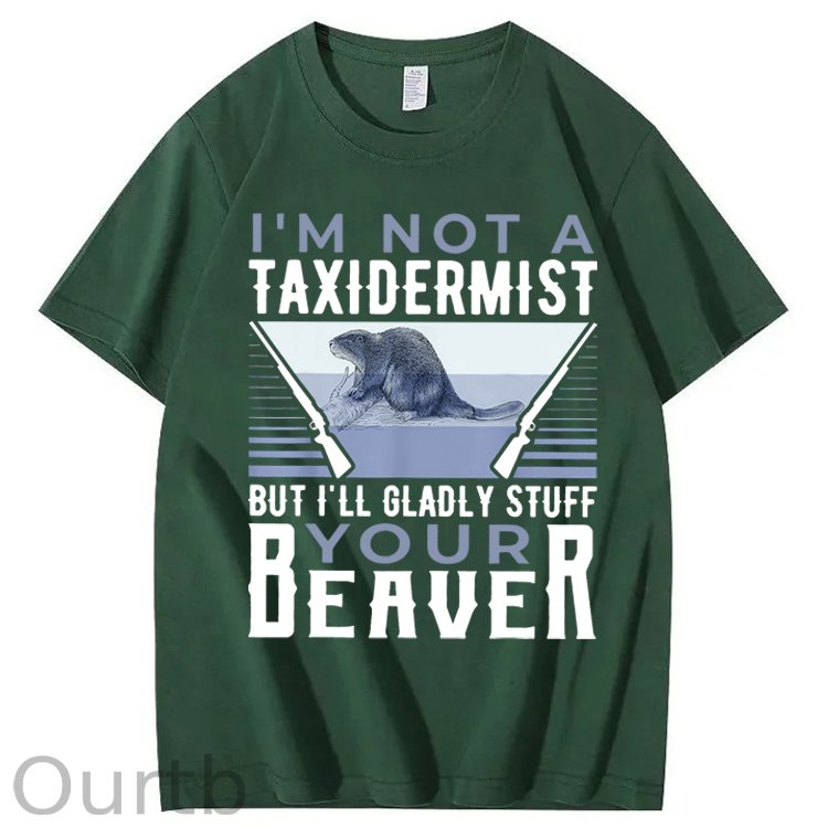 Taxidermist Hunter 100% Cotton T-Shirt