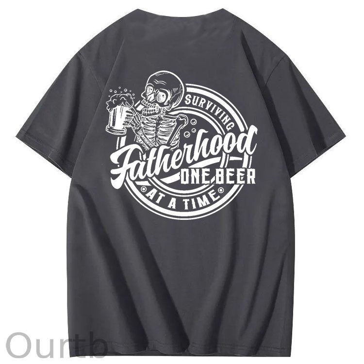 Surviving Fatherhood One Beer At A Time T-Shirt