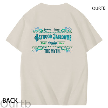 Premium Uncles Haywood Jablowme Since 1869 Uncles The Math Funny Adult Art Pattern Print T-Shirt